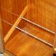 Small Art Deco wardrobe in satin walnut, circa 1930.