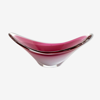 Glass cup "shell" Flygsfors Sweden 1958