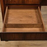 Mid-Century Model 77 Freestanding Desk in Teak from Omann Jun, 1960s