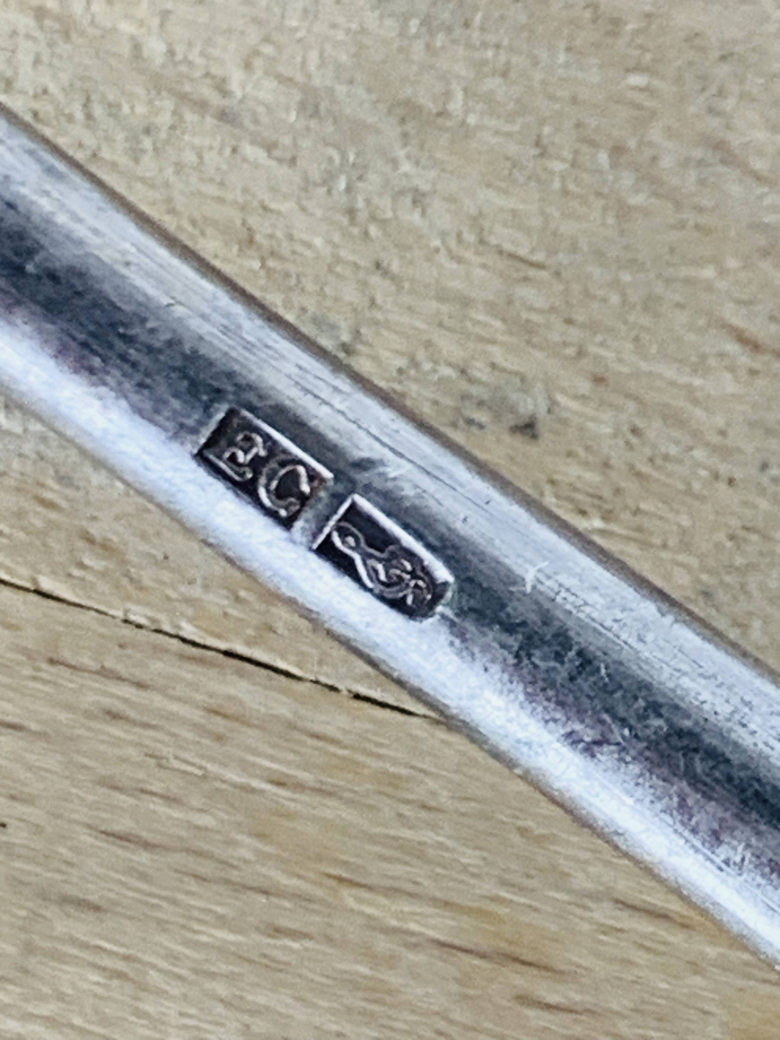 7 vintage silver plated forks and 7 spoons