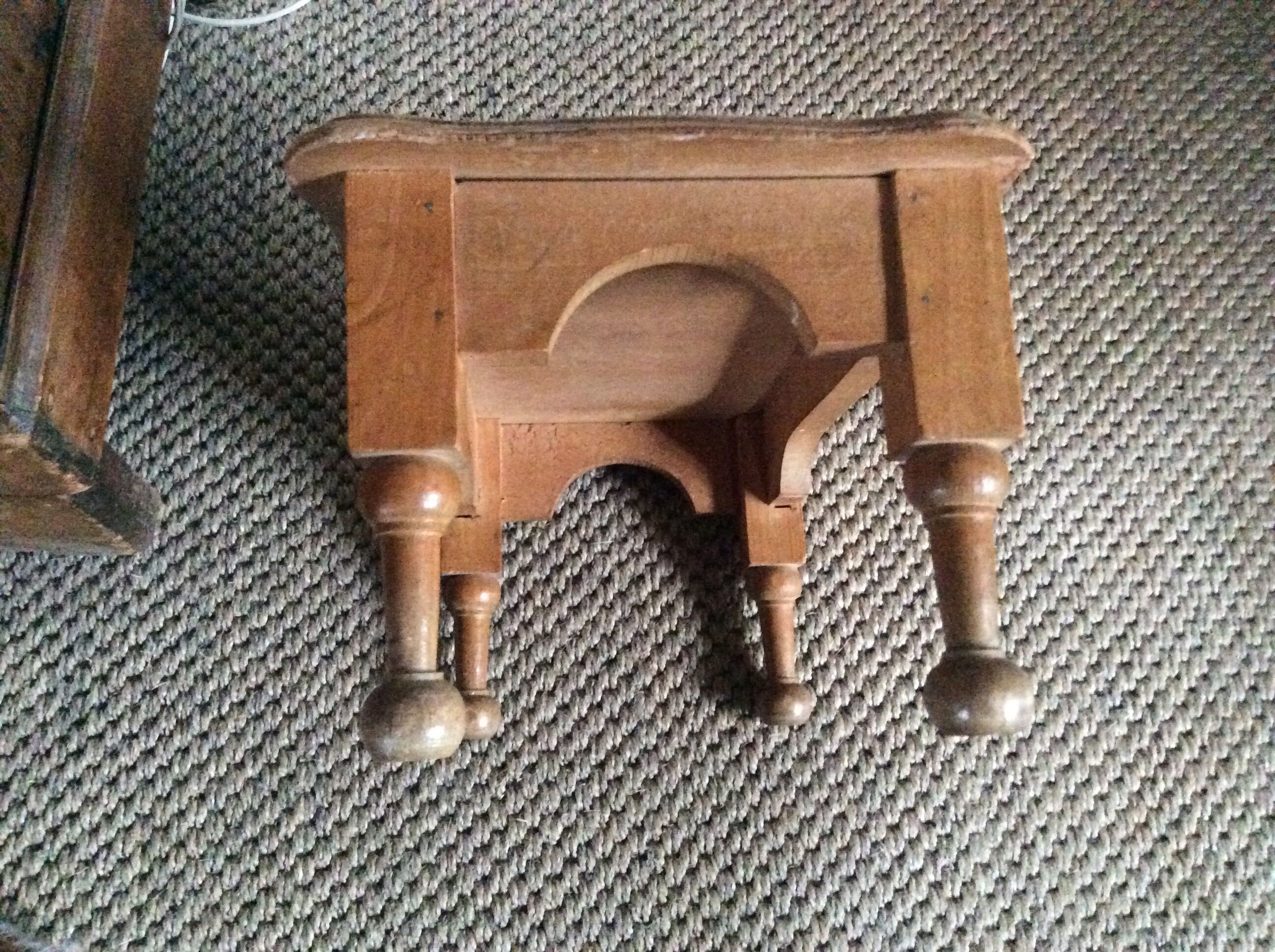 Wooden stool