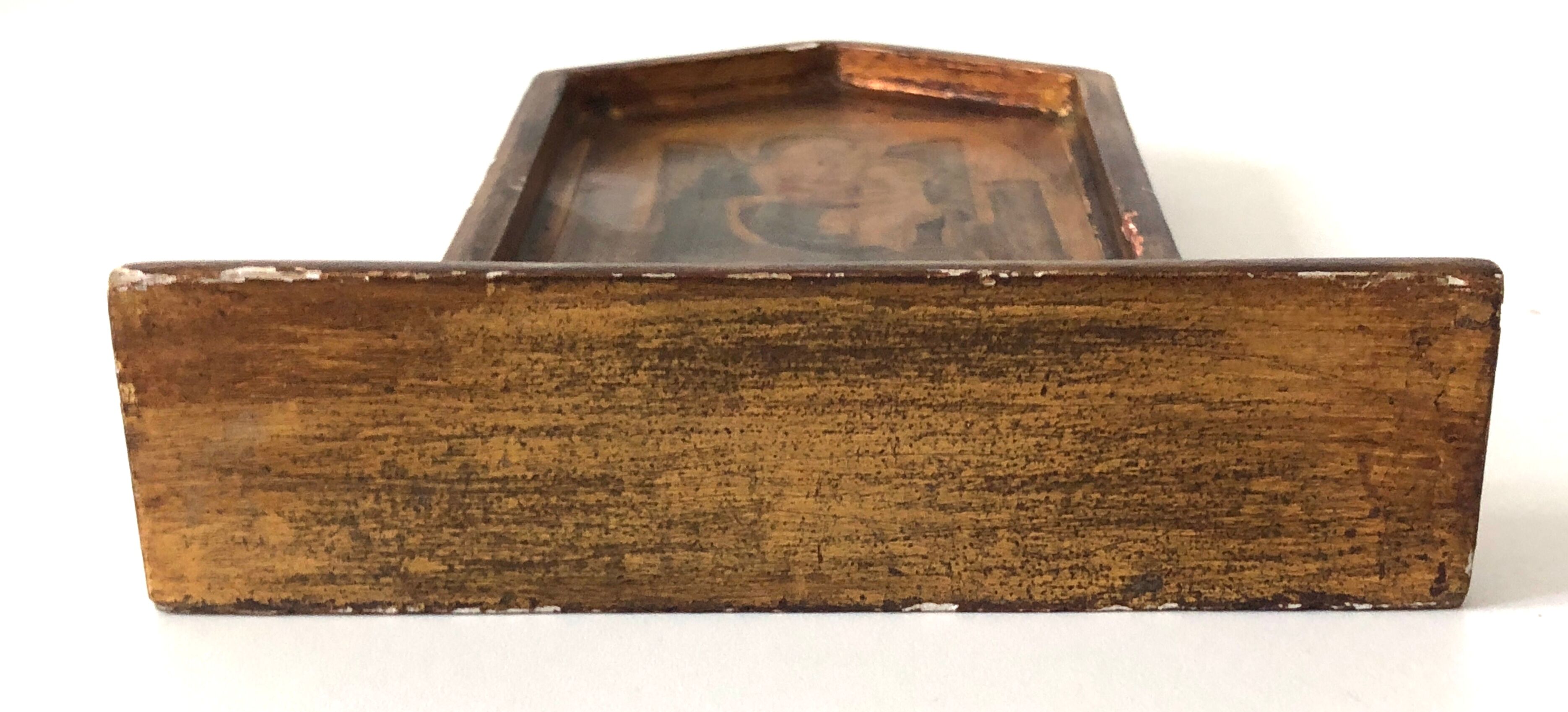 Italian icon in wood