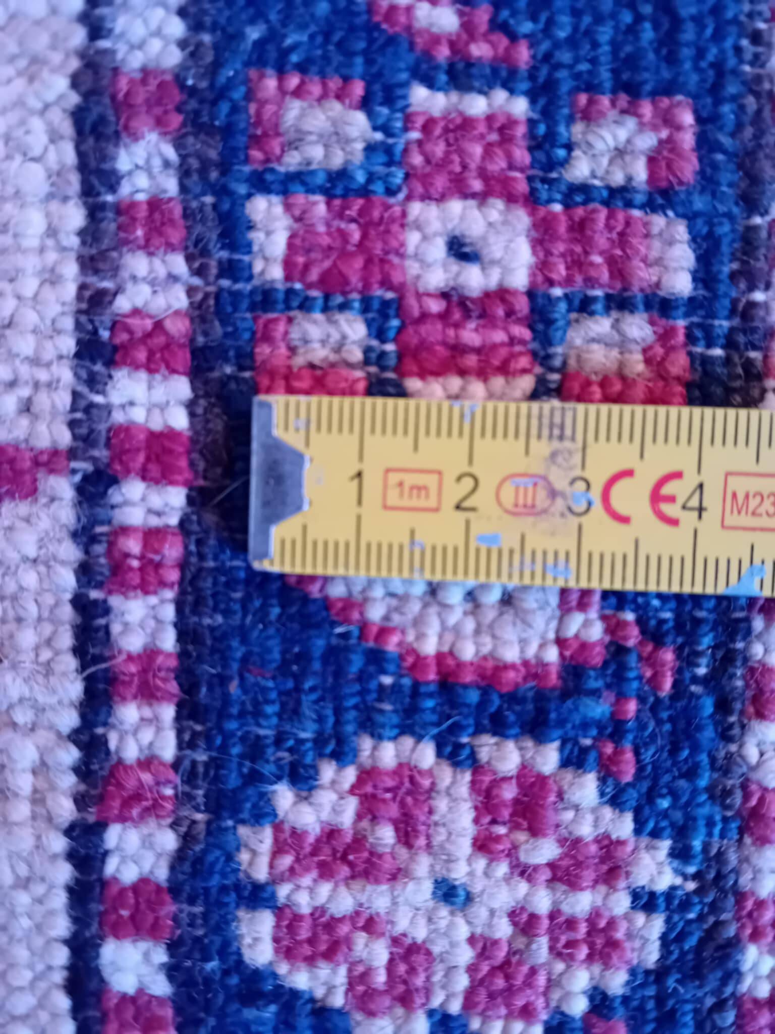 Handmade Pakistani Kazak Runner Rug 335x88cm