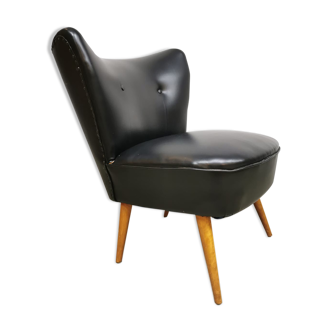 Fauteuil vintage Artifort noir