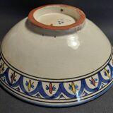 Antique ceramic dish Morocco Safi signed 29 cm
