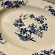 Antique oval Boch platter – “Grand Bouquet” decoration