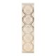 Vintage Beige Turkish Hand-Knotted Runner 83X348
