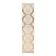 Vintage Beige Turkish Hand-Knotted Runner 83X348