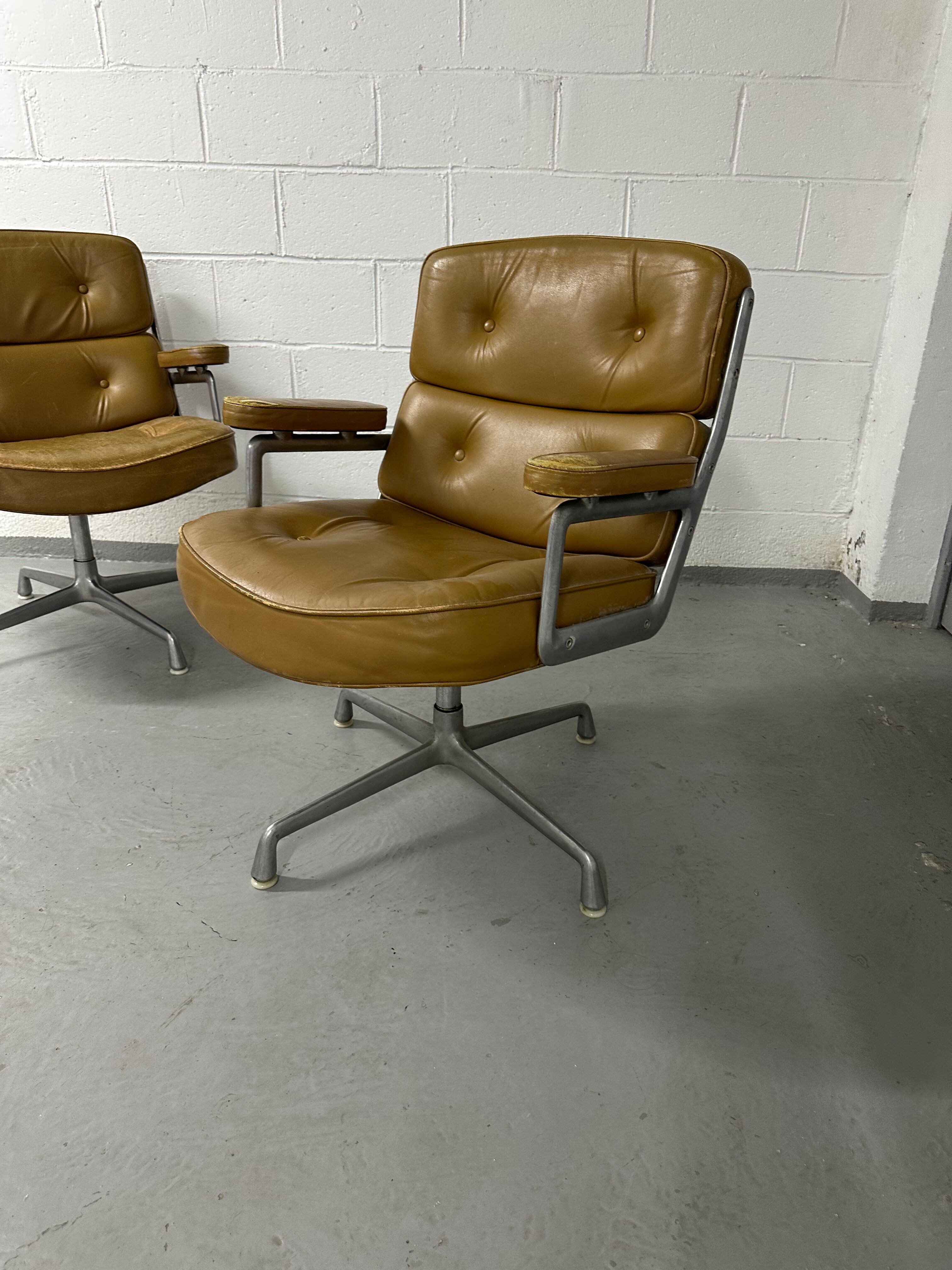 Lobby  Chair Charles & Ray Eames Édition édition Herman Miller Vintage