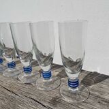 7 flûtes à champagne bleues, 1990