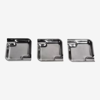 Set of 3 ashtrays Wilhelm Wagenfeld design Bauhaus