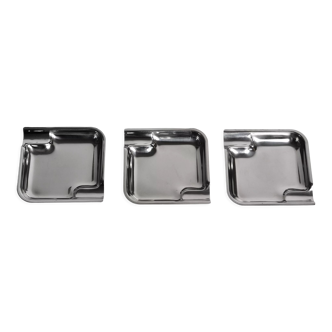 Set of 3 ashtrays Wilhelm Wagenfeld design Bauhaus