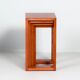 Nesting tables by Josef Hoffmann for Wittmann, 1980s – Ash wood