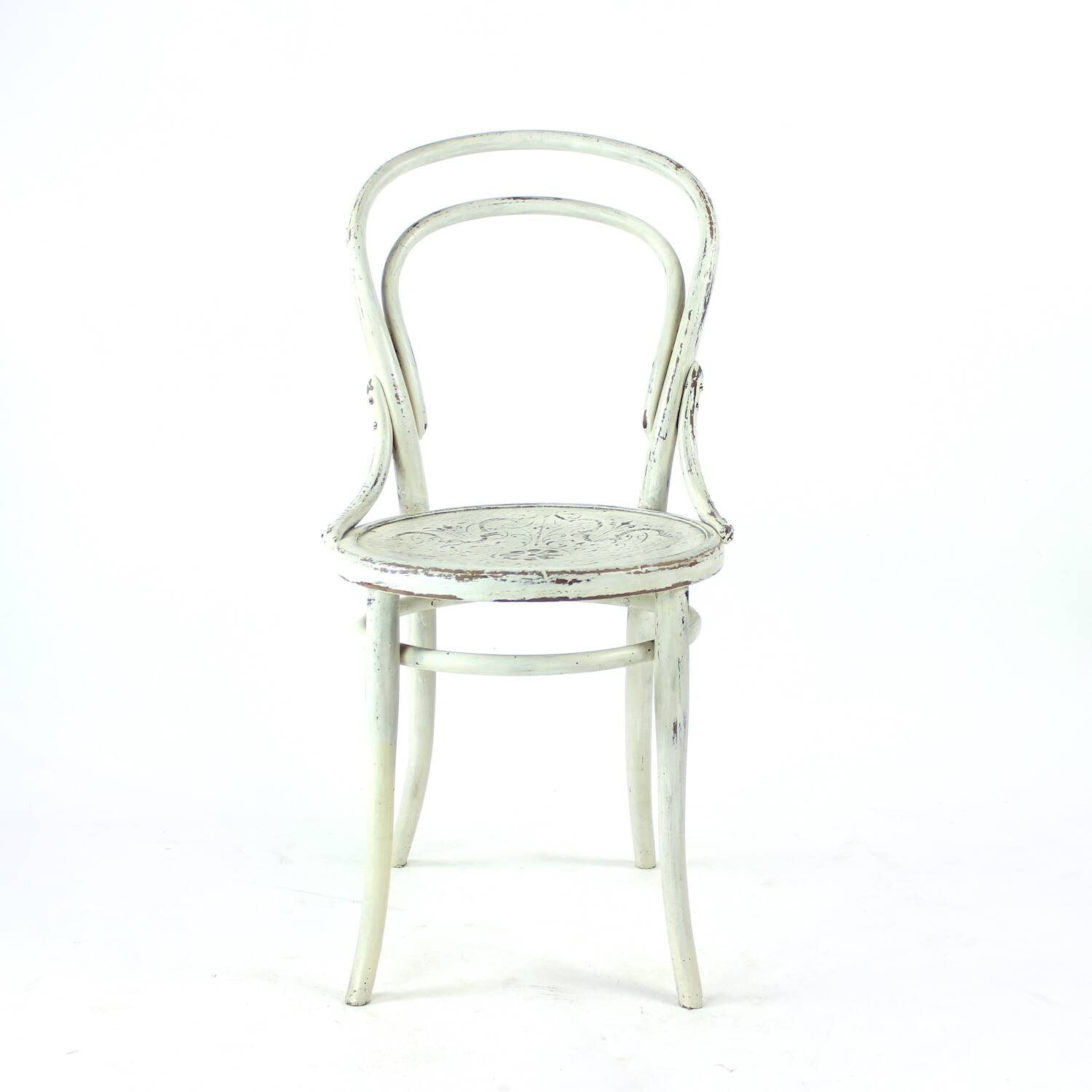 Bentwood Thonet No.14 chair in vintage style, Czechoslovakia 1940s