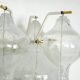 Extra large wall lamp Kalmar 'Tulip', Austria, 1970s