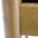 1960s Beech Leather Stool, Denmark