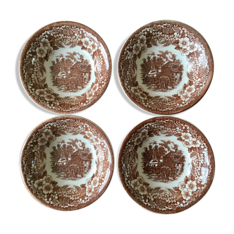 Broadhurst Staffordshire English dishware cups