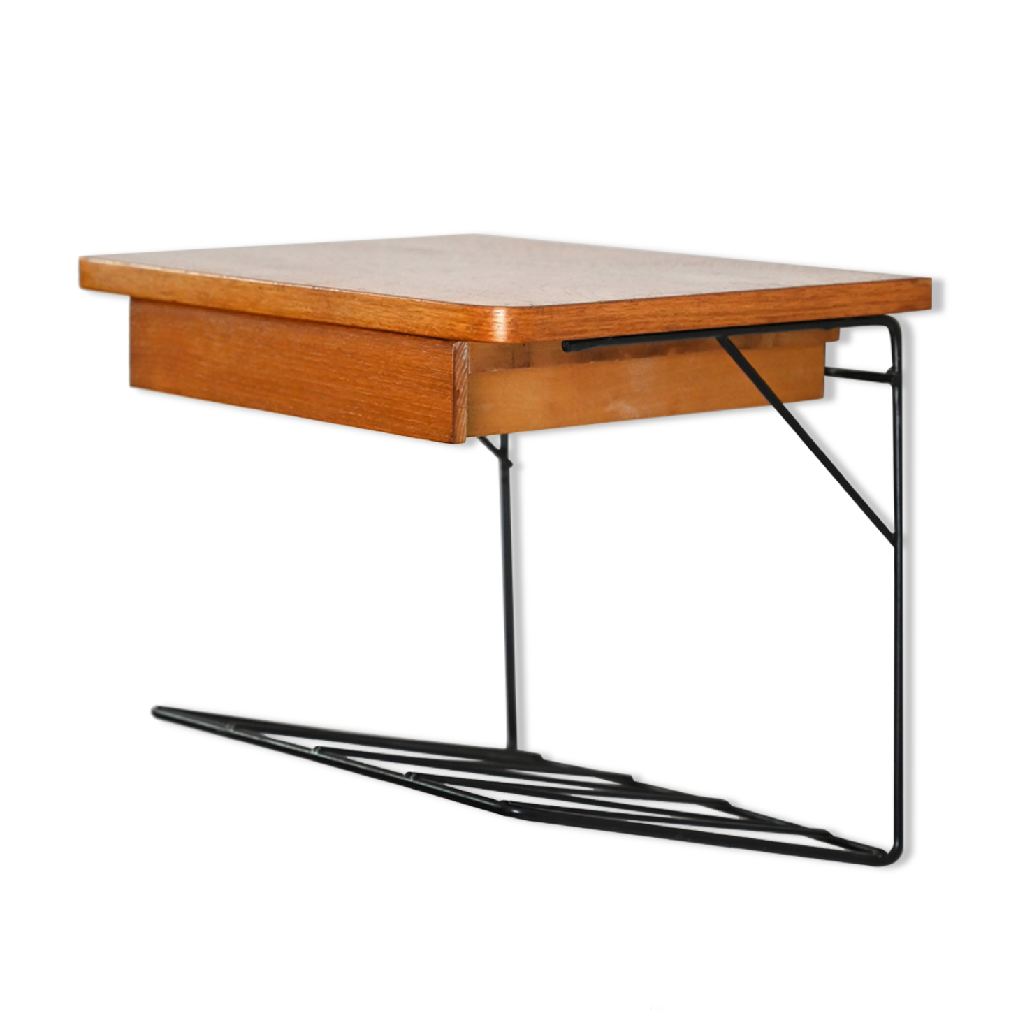 Vintage hanging nightstand