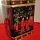 English metal tea box