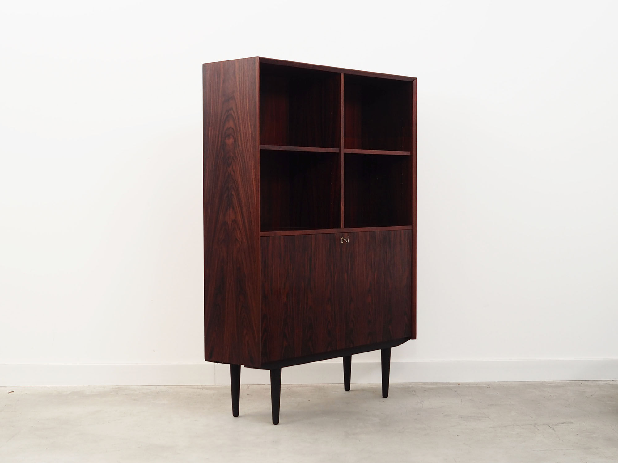 Rosewood bookcase, Danish design, 60's, produced by Brouer Møbelfabrik