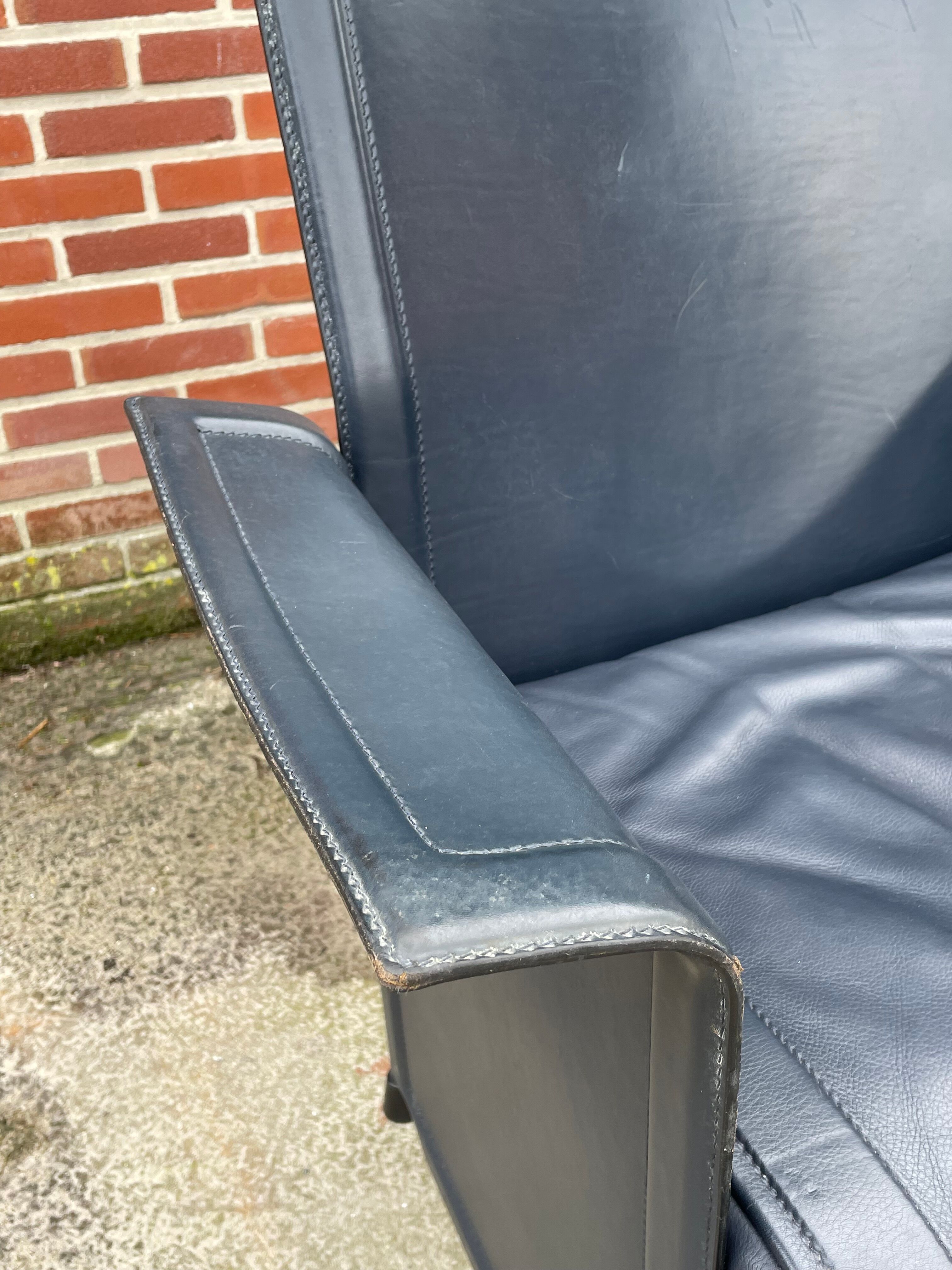Vintage Tito Agnoli for Matteo Grassi dining chair Design