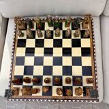 Wooden chess game