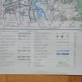 Vintage map of Thionville