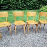 Set of 4 Thonet bistro chairs