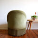 Toad velvet olive chair