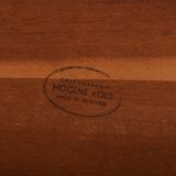 Danish 'Surfboard' coffee table by Arne Hovmand Olsen for Mogens Kold, 1950