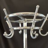 Belgian chrome coat rack from 1950