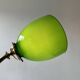 Antique articulated opaline wall light