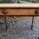 Old rattan desk