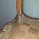 Chaise hollandaise sculpté