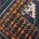 Vintage Persian Baluch rug, hand-knotted wool, 1970.