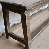 Old burmese teak bench