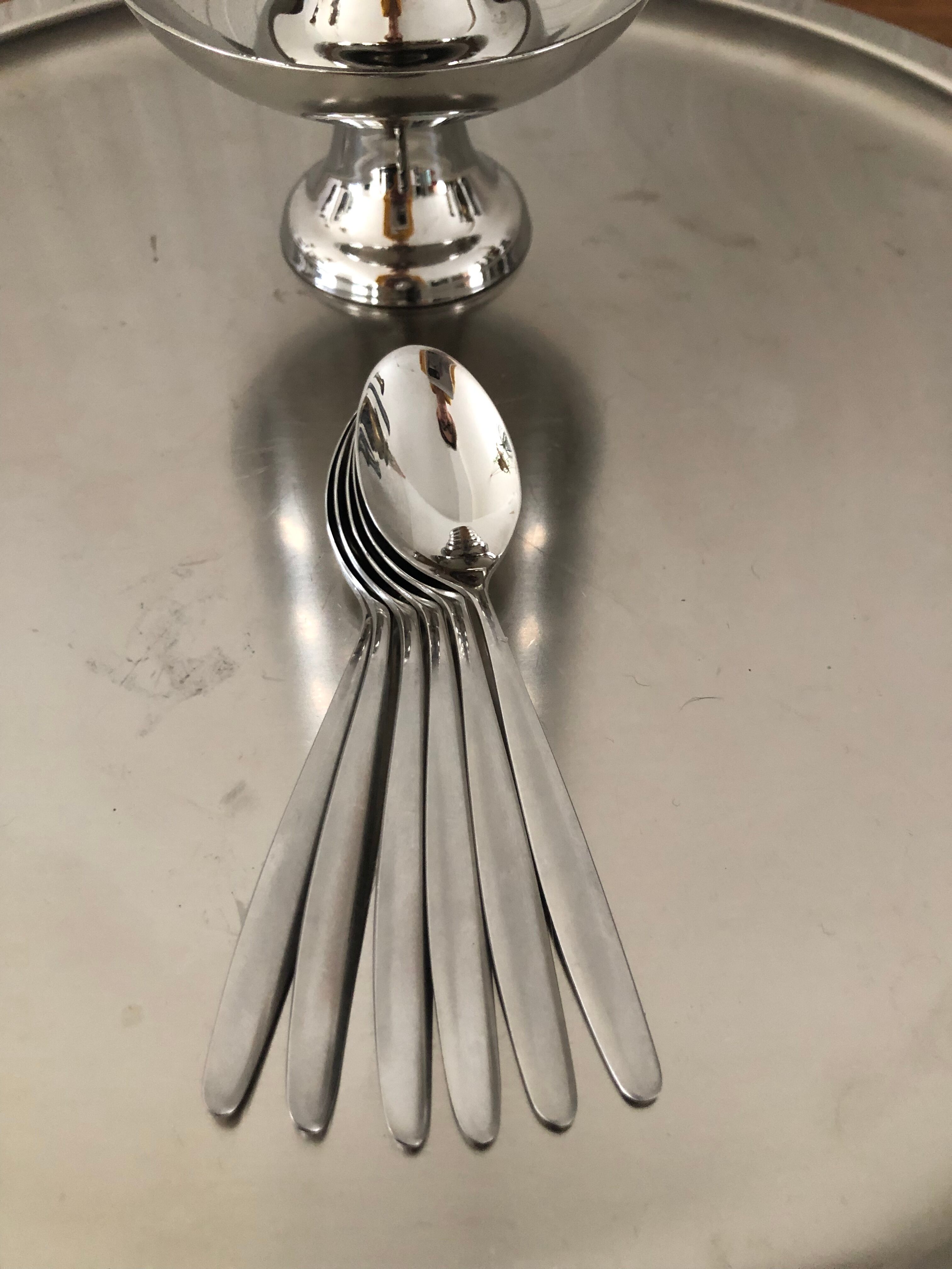Guy Degrenne stainless steel ice set