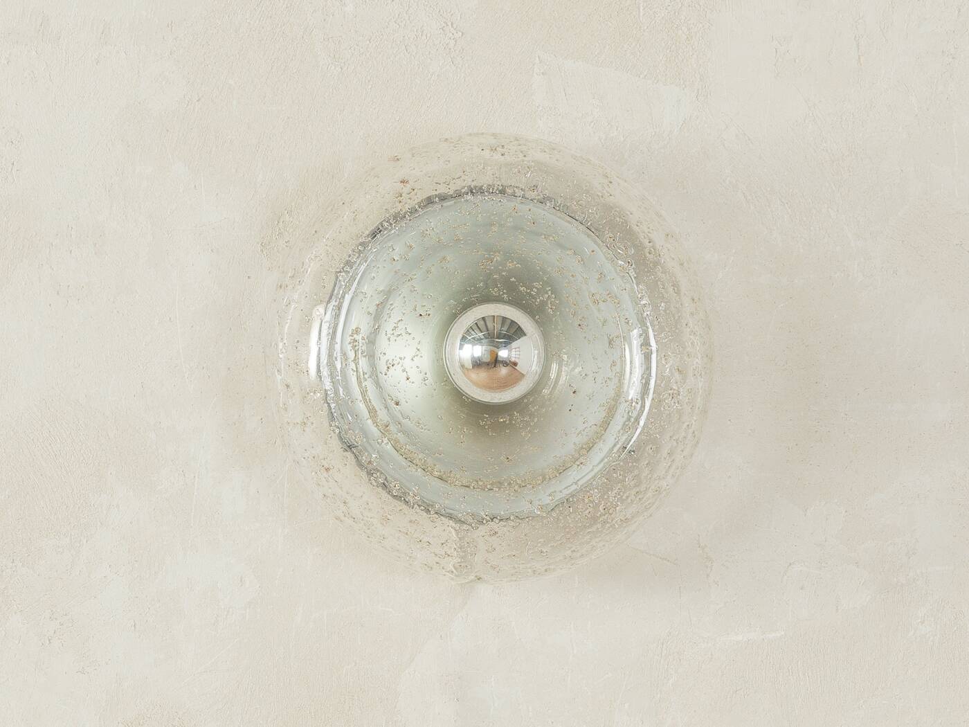 Donut wall and ceiling lamp by J.T. Kalmar for Franken KG