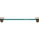 Stunning shelve Glass with Bronze brackets 1970s Peter Ghyczy
