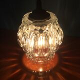 Chiseled glass hanging lamp