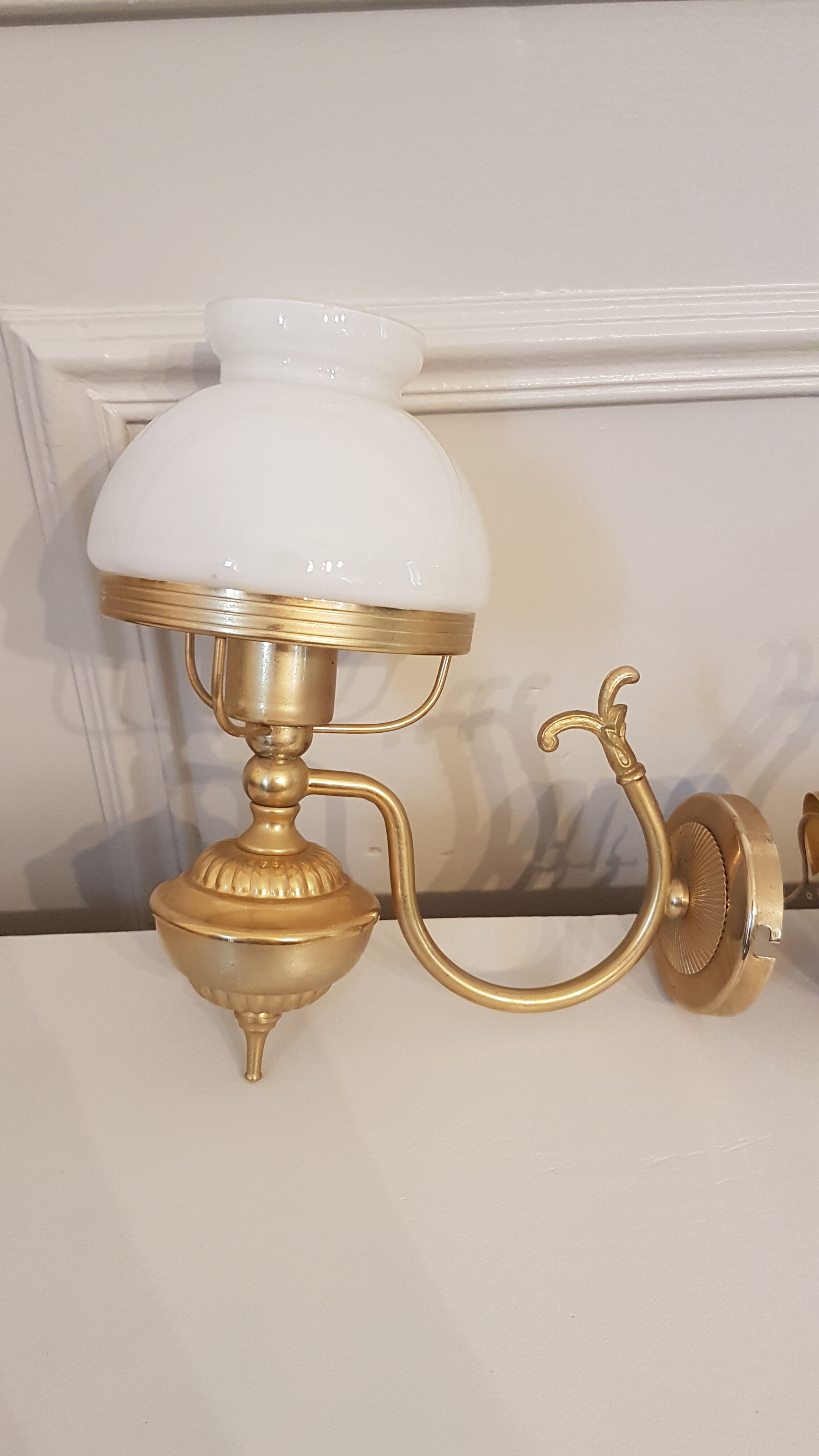 Pair of wall sconces