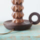 Wooden lamp foot 50s