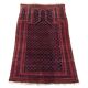 Vintage Persian Baluch prayer rug in wool from the 1950s.