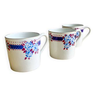 Tri de tasses Limoges 1925 (F. Legrand)