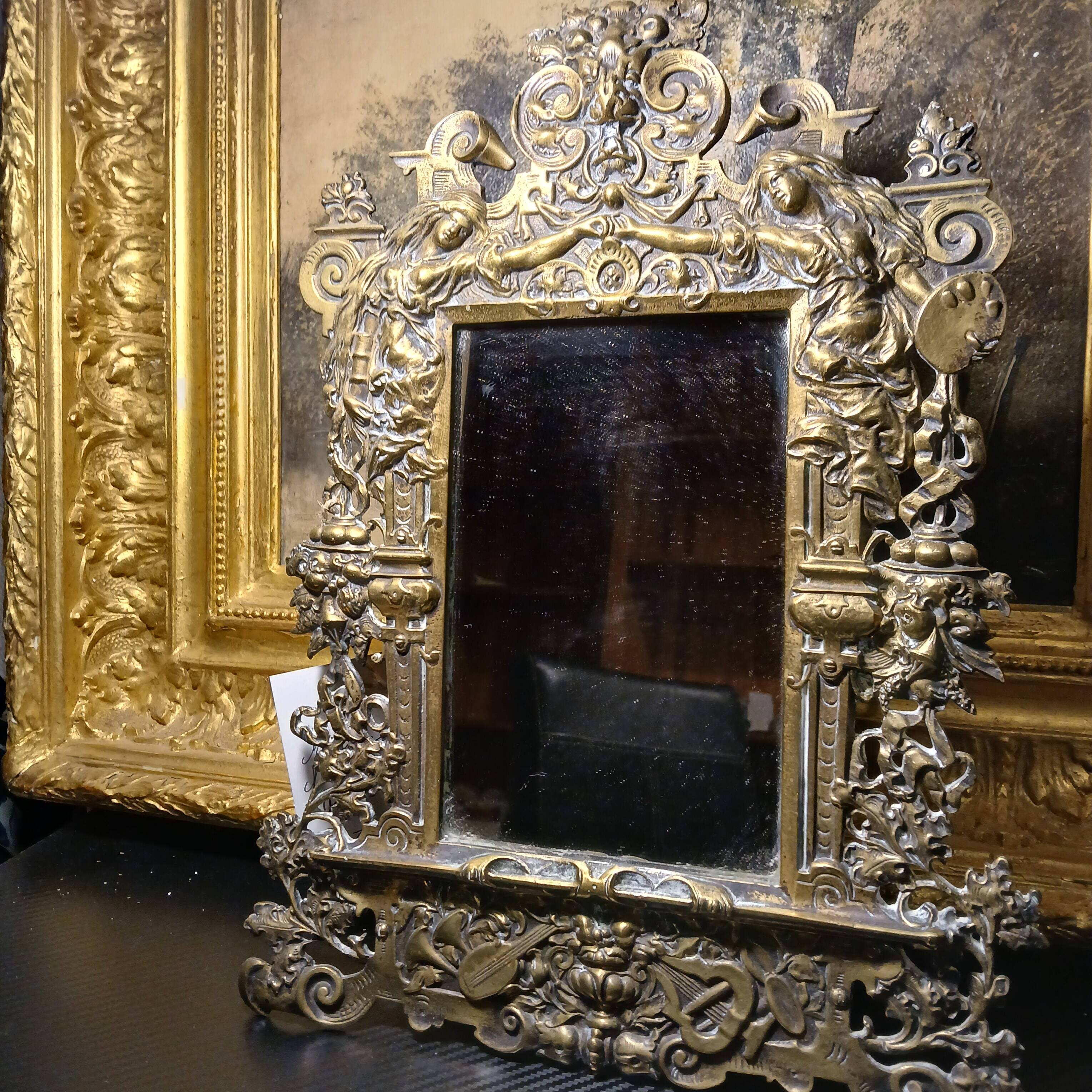 Antique mirror