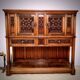 Gothic sideboard in oak and walnut – French school, 19th century