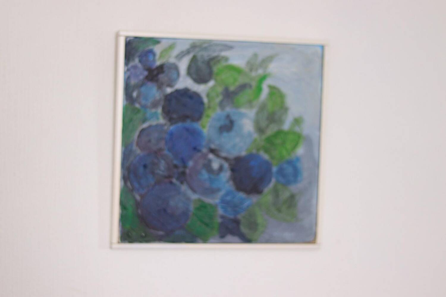 Swedish Oil on Canvas – “Blue Berries” by Martin Kallerup