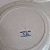Set of 14 Terre de fer Salins plates, Castellane model