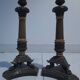 Restoration period chandelier, circa 1830, in various bronzes