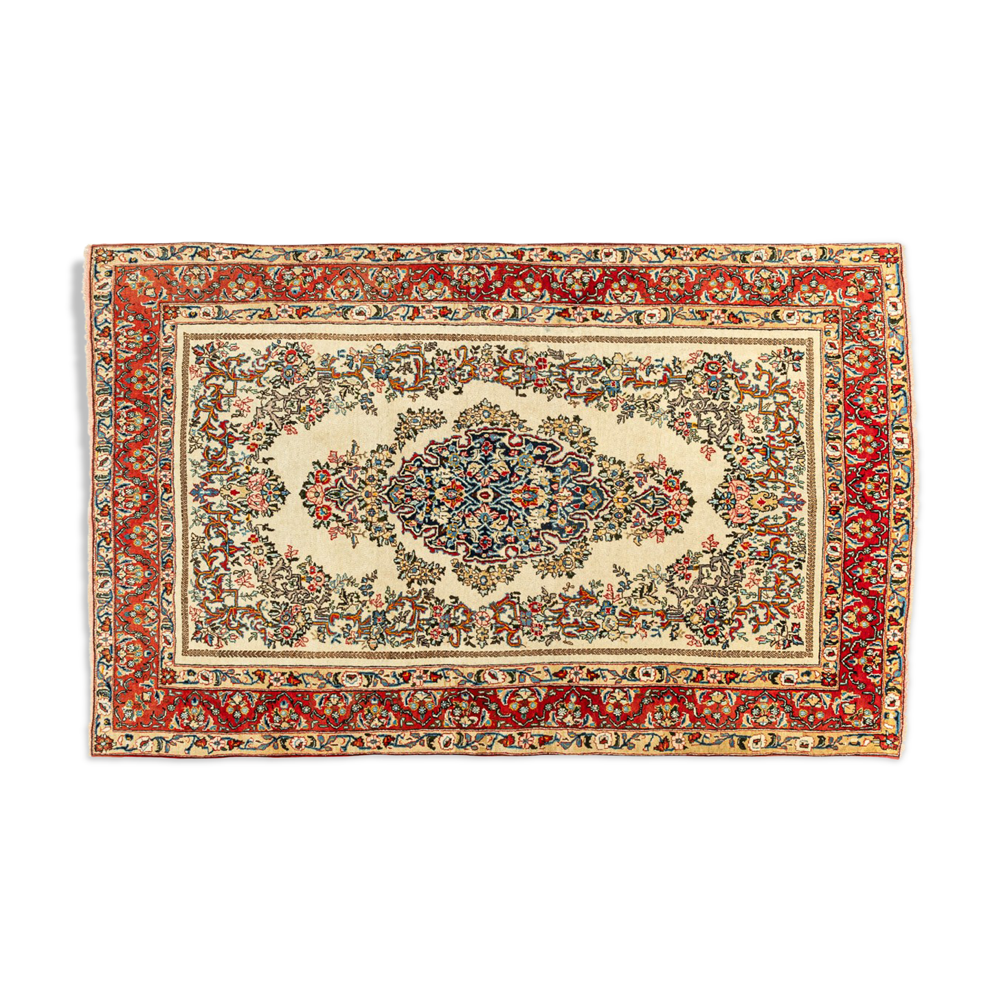 1960s ghom carpet, 135 x 219